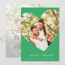 Recherche de coeur vert invitations Jardin