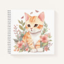 Search for tabby cat notebooks Kawaii