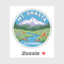 Recherche de shasta autocollants Montagne