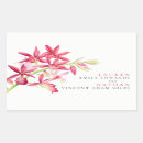 Search for orchid rectangle stickers Watercolor