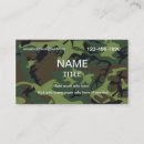 Search for hunting business cards Professional