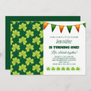 Search for ireland birthday invitations Shamrock