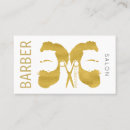 Recherche de moderne coiffure cartes visite Barbier