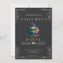 Search for cauldron halloween invitations Modern