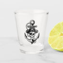 Search for pirate shot glasses Nautical