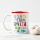 Search for live simply mugs Typography