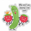 Search for funny vegetables stickers Tomato