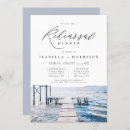 Search for lake rehearsal dinner invitations The night before
