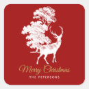 Search for red deer stickers Vintage