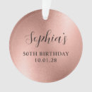 Search for 50th birthday ornaments Modern