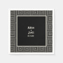 Search for geometric art deco pattern napkins 1920's