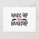 Search for waking postcards Typography