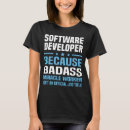 Search for software developer tshirts Job