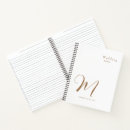 Search for white and gold notebooks Bride