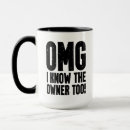 Search for omg mugs Witty