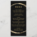 Search for black and gold menus Dinner
