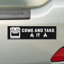 Search for come and take it bumper stickers Conservative