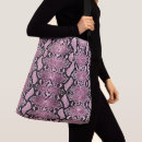Search for snakeskin tote bags Python