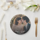 Search for bride and groom plates Rustic