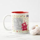 Search for heart teddy bear mugs Red
