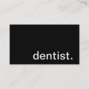 Search for dentist business cards Plain