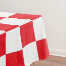 Search for red and white tablecloths Fun
