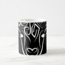 Search for black goat mugs Black and white