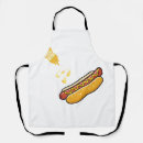 Search for hot dog lover aprons Food