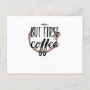 Recherche de café de matin cartes postales Caféine