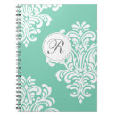 Search for damask monogram Aqua