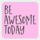 Search for be awesome stickers Minimalist