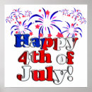 Search for 4th july fireworks posters Red white and blue