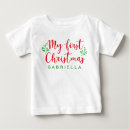 Search for first christmas baby shirts Modern