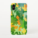 Search for camouflage and orange iphone cases Green