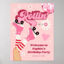 Search for disco party posters Roller skating