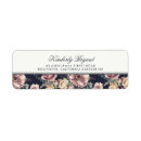 Search for romantic floral return address labels Fall