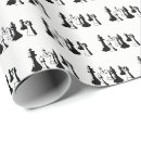 Recherche de roi et reine papier cadeau Pièces d'échecs