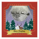 Search for christmas sleigh posters Reindeer