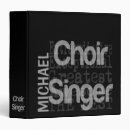 Search for choir binders Singer