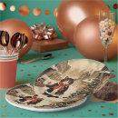Recherche de vintage christmas paper plates Mignon