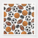 Search for sports napkins Supplies