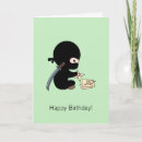Search for ninja birthday cards Japan