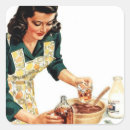 Search for vintage lady stickers Retro