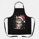 Recherche de chat de père noël tabliers Festif