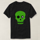 Search for green skull tshirts Halloween