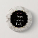 Search for happy birthday buttons Elegant
