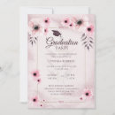 Search for blush graduation invitations Typography