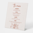 Search for food wedding signs Whimsical