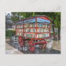 Recherche de chariot rouge cartes postales Vintage