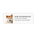 Search for yellow chevron return address labels Cute